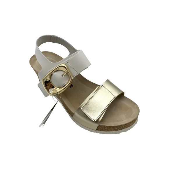 Mephisto Shoes - Mephisto Women's Leandre Sandals Gold Vega - Medium